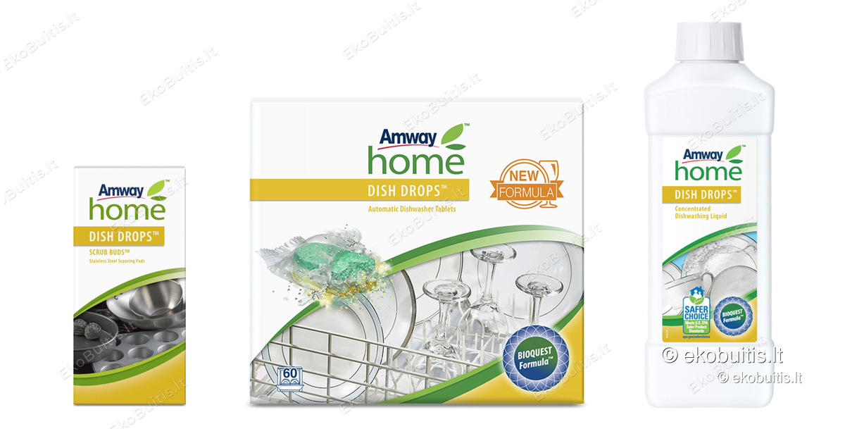 AMWAY HOME indų plovimo priemonės