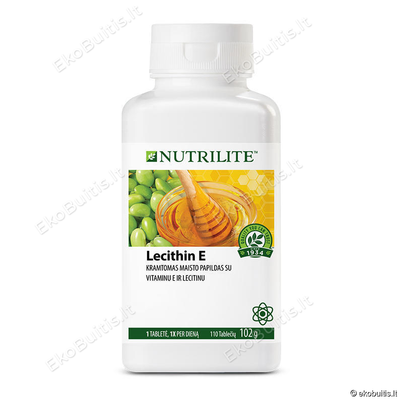 Kramtomosios tabletės NUTRILITE™ Lecitinas E (4042) Kramtomosios tabletės NUTRILITE™ Lecitinas E (4042)