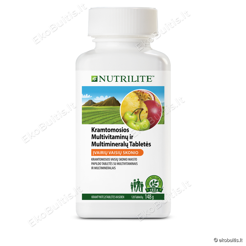 NUTRILITE™ Multivitaminai kramtomose tabletėse (100930) NUTRILITE™ Multivitaminai kramtomose tabletėse (100930)