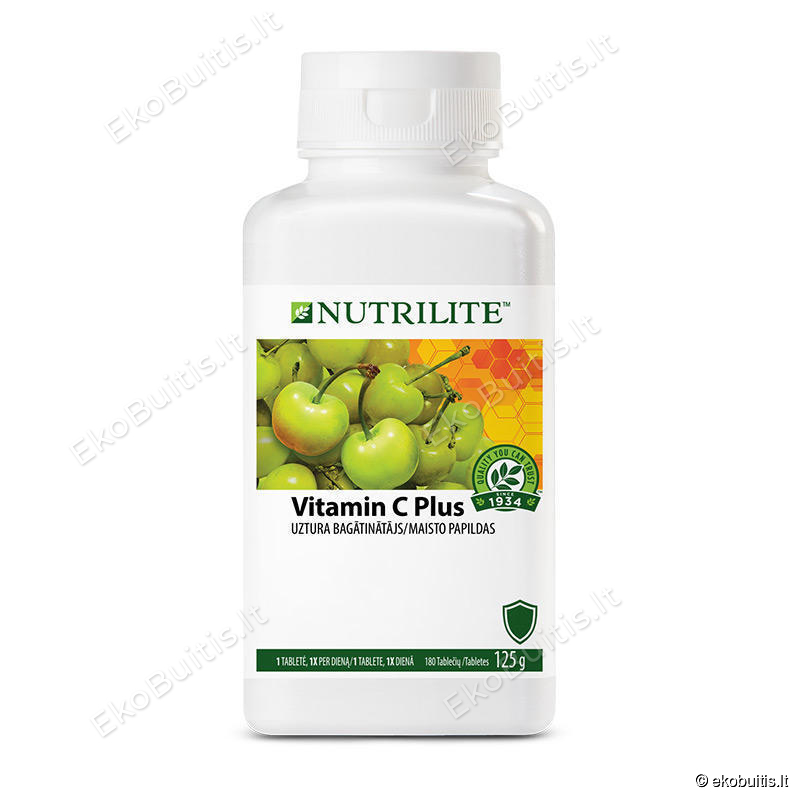 NUTRILITE™ Vitaminas C Plius (180 tablečių) (109743) NUTRILITE™ Vitaminas C Plius (180 tablečių) (109743)