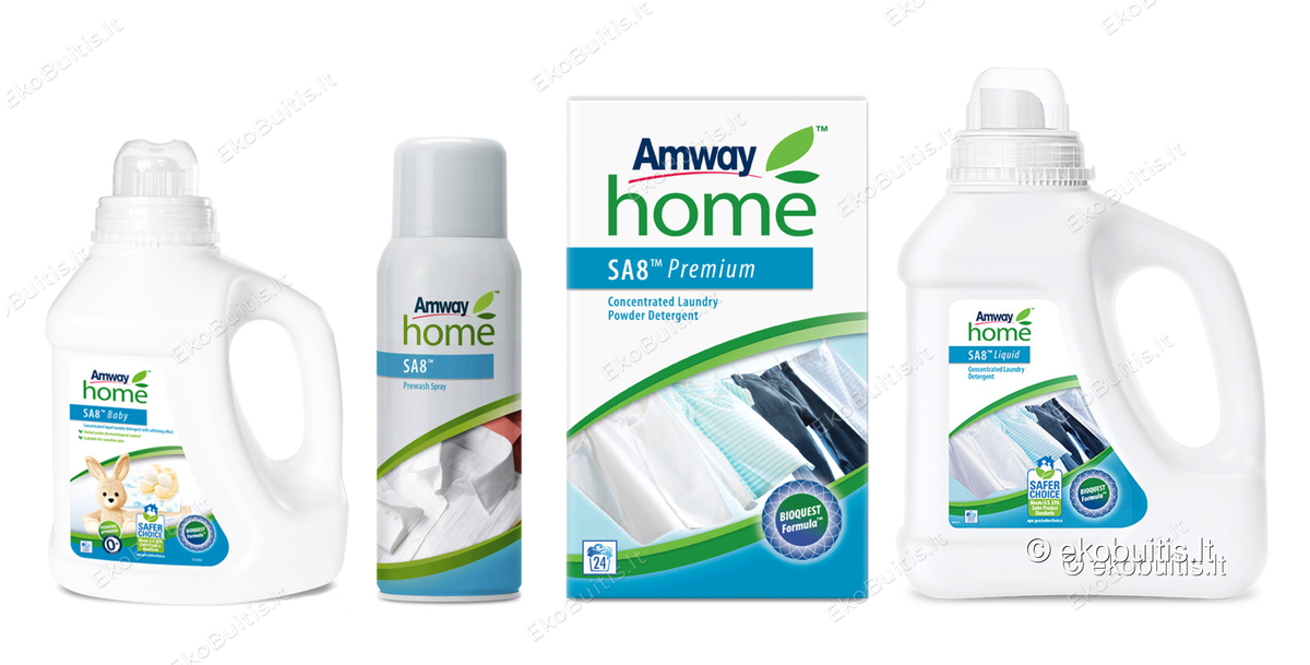 AMWAY HOME skalbimo priemonės AMWAY HOME skalbimo priemonės