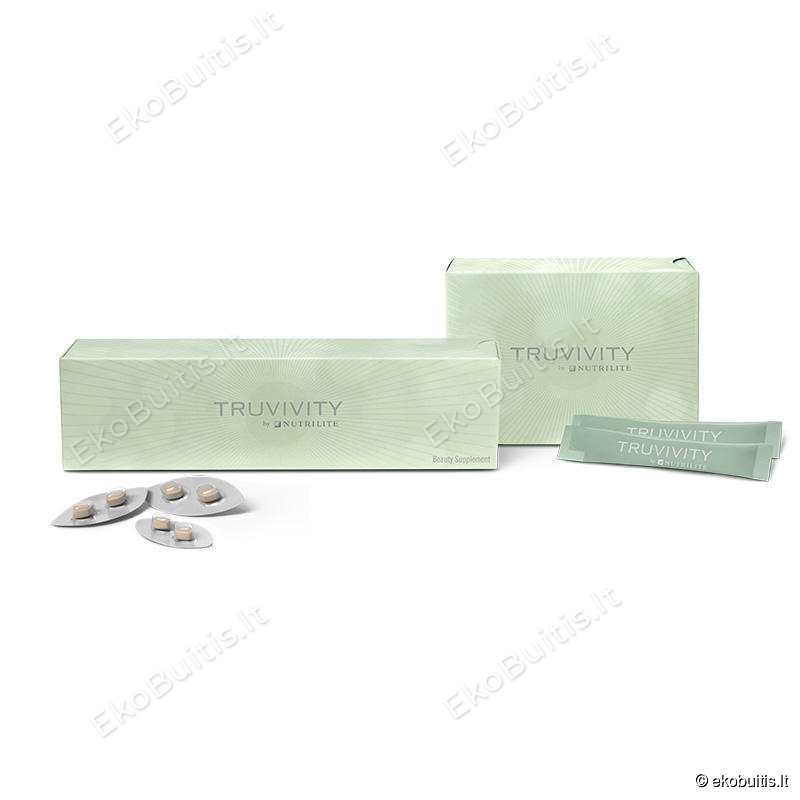 TRUVIVITY BY NUTRILITE™ GROŽIO MILTELIŲ GĖRIMAS ir GROŽIO PAPILDO rinkinys (271916) TRUVIVITY BY NUTRILITE™ GROŽIO MILTELIŲ GĖRIMAS ir GROŽIO PAPILDO rinkinys (271916)