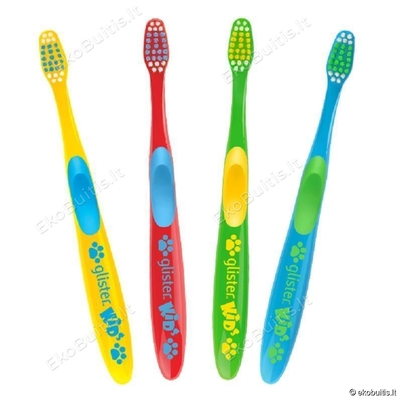 Vaikiški burnos priežiūros dantų šepetėliai Glister™ kids (120522) Vaikiški burnos priežiūros dantų šepetėliai Glister™ kids (120522)