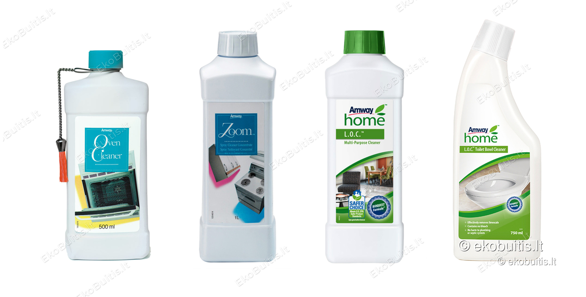 AMWAY HOME valymo priemonės AMWAY HOME valymo priemonės